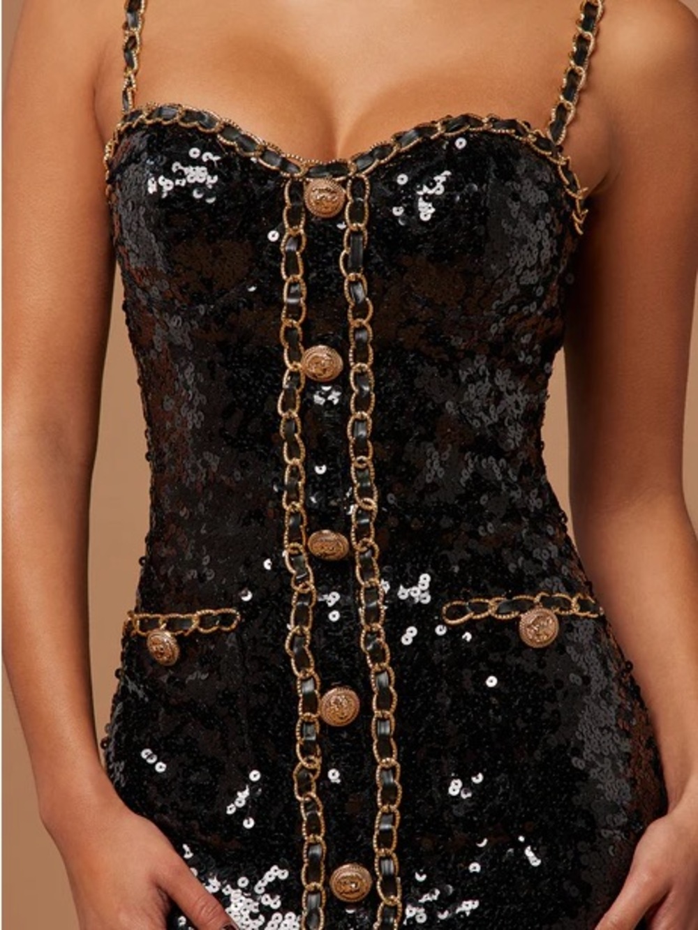Fashion Nova Sequin mini dress - Picture 2 of 3